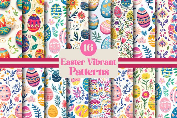 Download Easter Vibrant Patterns - Vibrant patterns Collection