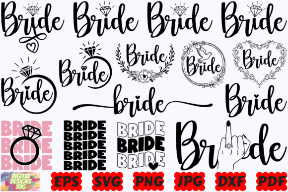Download Bride SVG | Bridal Party SVG | Wifey Svg - Party Collection