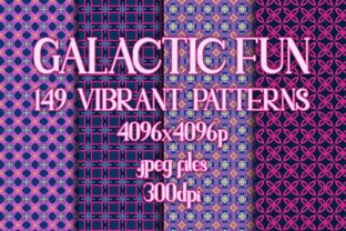 Download Galactic Fun - Vibrant Patterns - Vibrant patterns Collection